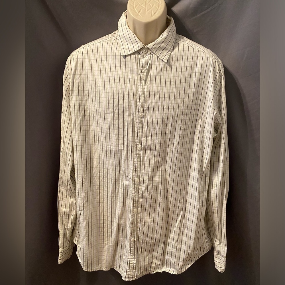 👕Men’s Button down dress shirt DKNY XL slim fit